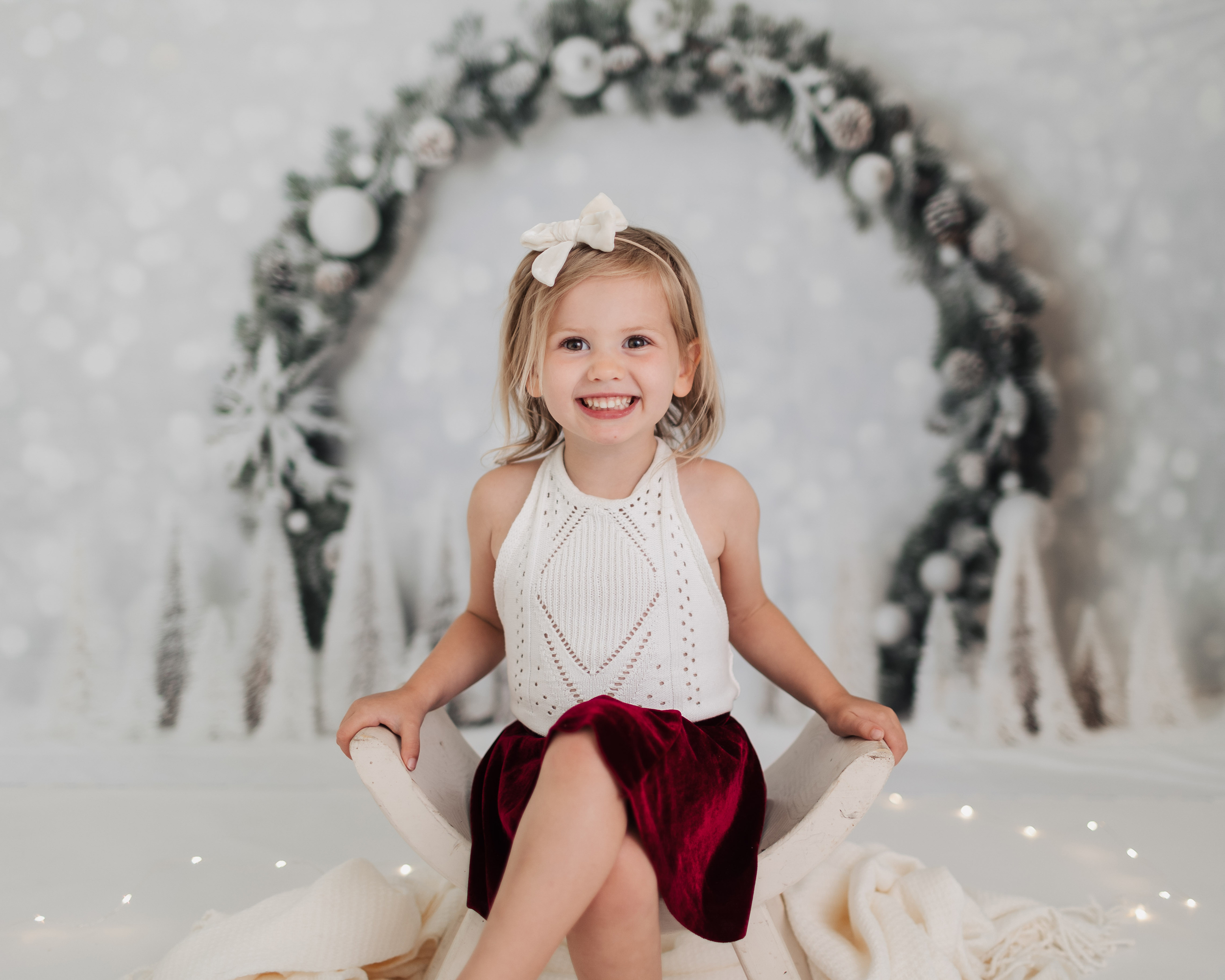 Sioux Falls Christmas Photo with 3 Cord Photography